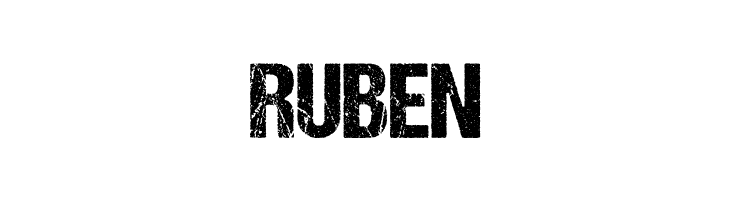 RUBEN DCC-Ash Font