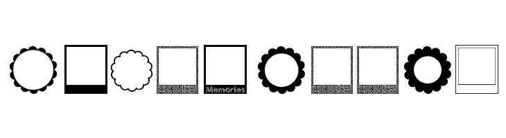 KG Flavor and Frames Three  Free Fonts Download