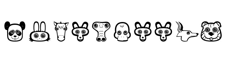plastic pets  Free Fonts Download