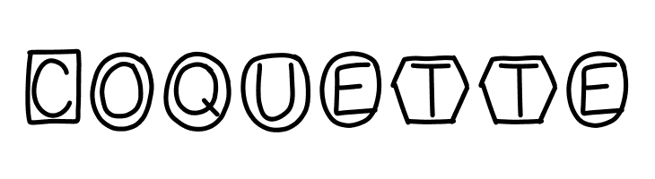 HomegirlShapeUp  Free Fonts Download