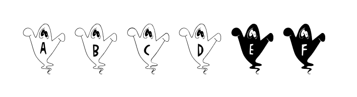 JLR Alphabata BOO!  Free Fonts Download