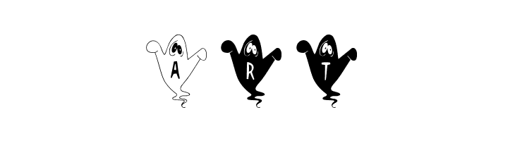 JLR Alphabata BOO!  Free Fonts Download