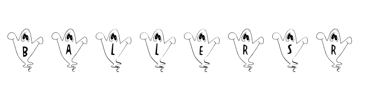 JLR Alphabata BOO!  Free Fonts Download