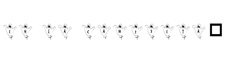 JLR Alphabata BOO!  Free Fonts Download