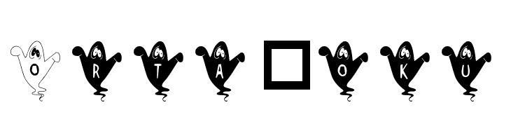 JLR Alphabata BOO!  Free Fonts Download