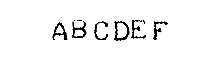 Teleprinter Intalic  Free Fonts Download