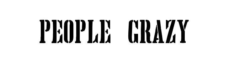 Hand Printing Press Stencil_demo  Free Fonts Download