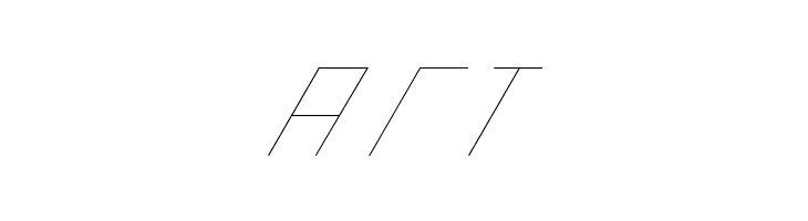 slantedITALICshift-Thin  Free Fonts Download