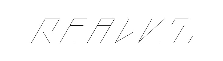 slantedITALICshift-Thin  Free Fonts Download