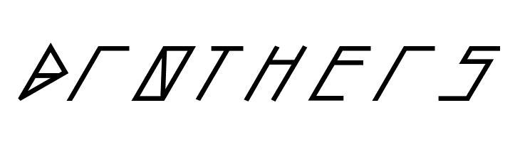 slantedITALICshift-Black  Free Fonts Download