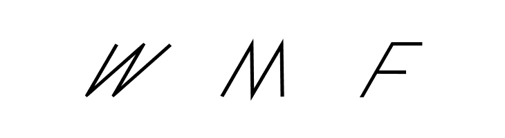 slantedITALICshift-Bold  Free Fonts Download