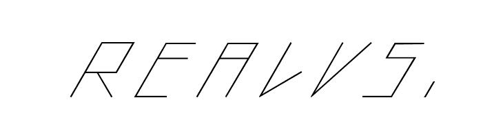 slantedITALICshift-Light  Free Fonts Download