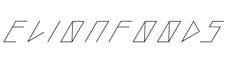 slantedITALICshift-Light  Free Fonts Download