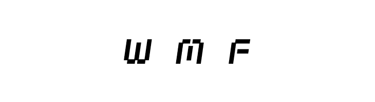 webpixelbitmap-BoldItalic  Free Fonts Download