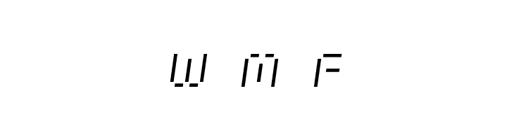 webpixelbitmap-LightItalic  Free Fonts Download
