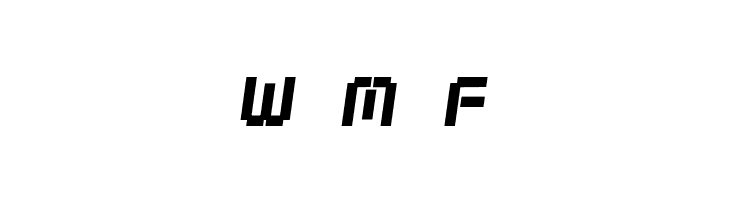 webpixelbitmap-BlackItalic  Free Fonts Download