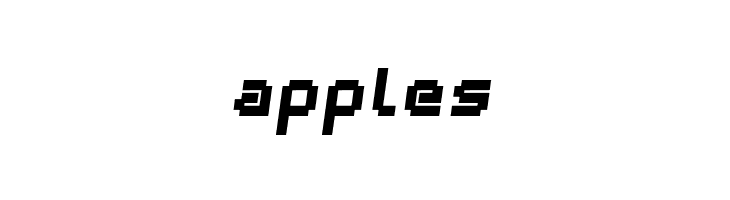 webpixelbitmap-BlackItalic  Free Fonts Download