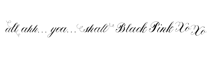 Calissa Words  Free Fonts Download