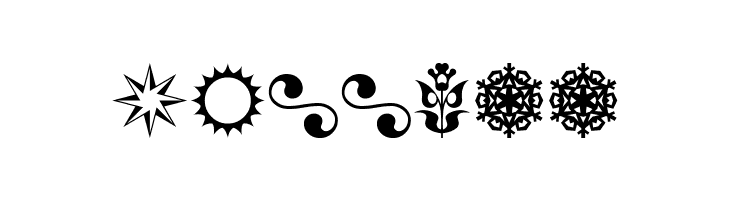 Soft Ornaments Fifteen  Free Fonts Download