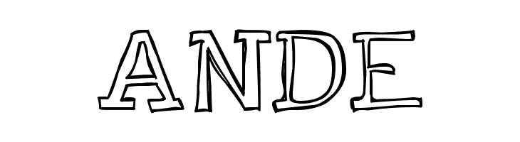 Just an Outty  Free Fonts Download