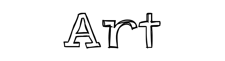 Just an Outty  Free Fonts Download