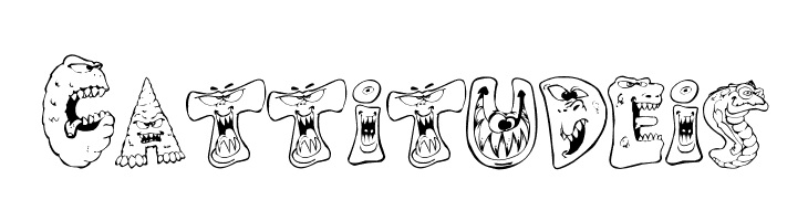 Scary Monsters  Free Fonts Download