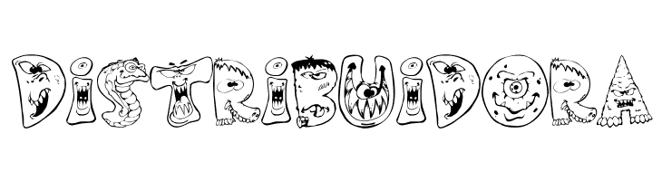Scary Monsters  Free Fonts Download