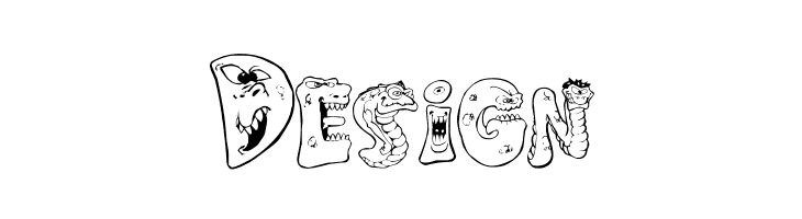 Scary Monsters  Free Fonts Download