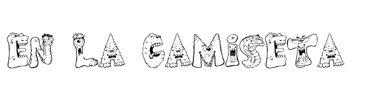 Scary Monsters  Free Fonts Download