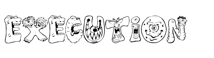 Scary Monsters  Free Fonts Download