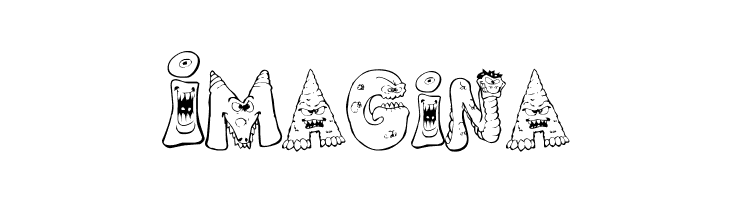 Scary Monsters  Free Fonts Download