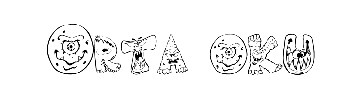 Scary Monsters  Free Fonts Download