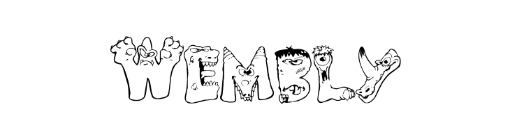 Scary Monsters  Free Fonts Download