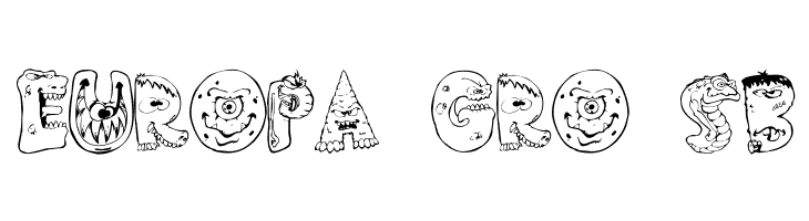 Scary Monsters  Free Fonts Download