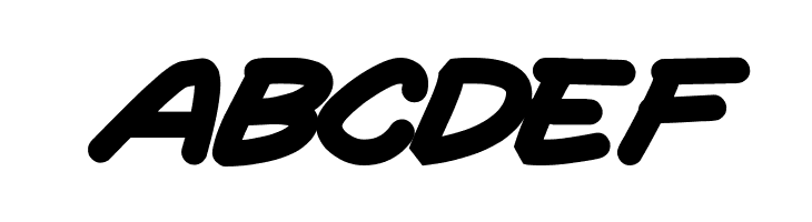 Quadrus Semicond Bold Italic  Free Fonts Download