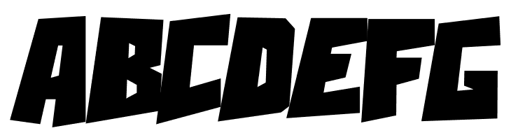 Action Comcs Black  Free Fonts Download