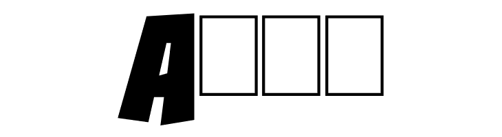 Action Comcs Black  Free Fonts Download