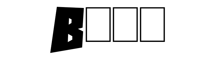 Action Comcs Black  Free Fonts Download