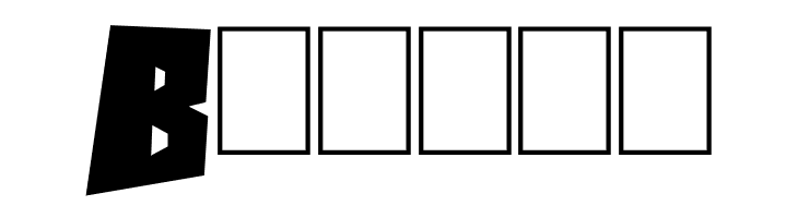 Action Comcs Black  Free Fonts Download