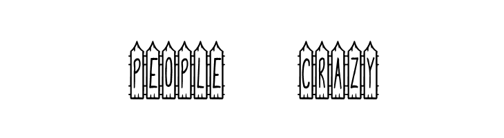 JI Picket Fence  Free Fonts Download