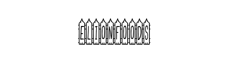 JI Picket Fence  Free Fonts Download