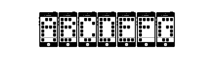 I Phone, You Phone Regular  Free Fonts Download