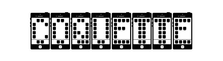 I Phone, You Phone Regular  Free Fonts Download