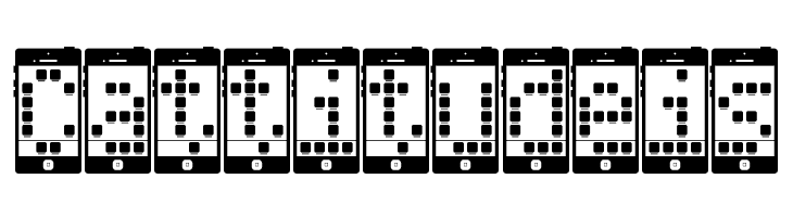 I Phone, You Phone Regular  Free Fonts Download