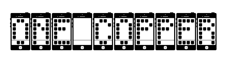 I Phone, You Phone Regular  Free Fonts Download