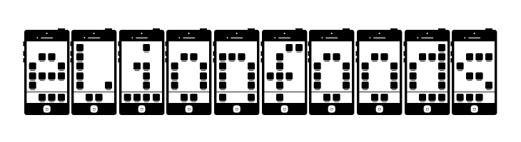 I Phone, You Phone Regular  Free Fonts Download