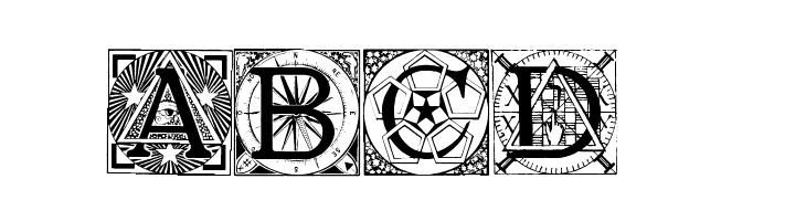 MasonicTattegrain  Free Fonts Download