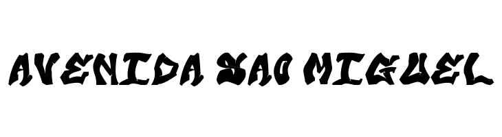 Avalon Old Skool Graff  Free Fonts Download