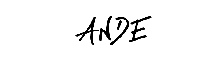 AndNow Hand  Free Fonts Download