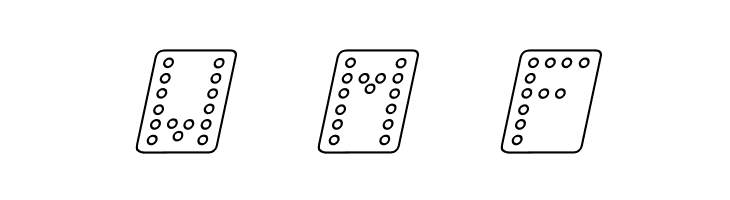 Domino bred kursiv omrids  Free Fonts Download